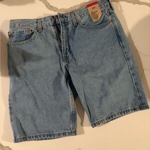 Levi's Light Blue Jean Shorts for Men